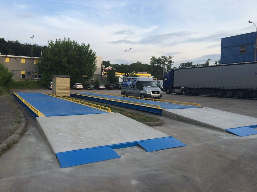 Wagi samochodowe najazdowe